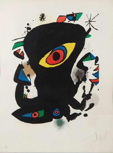 Galeria Maeght Barcelona ( Ref M 932 ) by Joan Miró, Print for Sale on Singulart