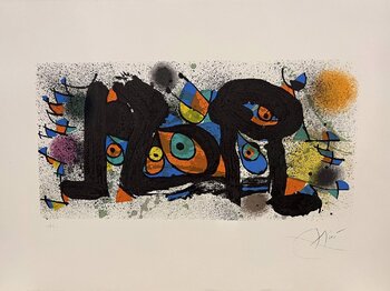 Joan Miróの作品をSINGULARTで販売中