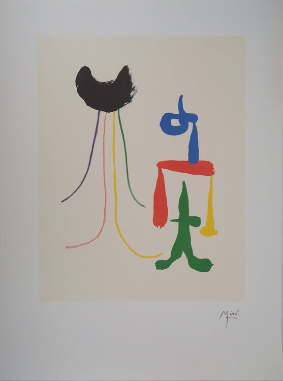 Couple surréaliste Joan Miró