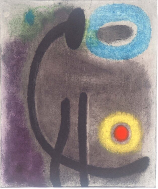 Femme au soleil Joan Miró