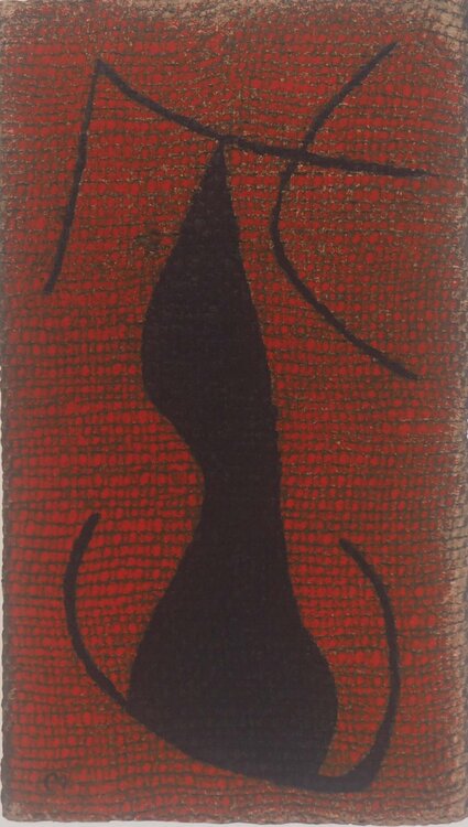 Femme allongée Joan Miró