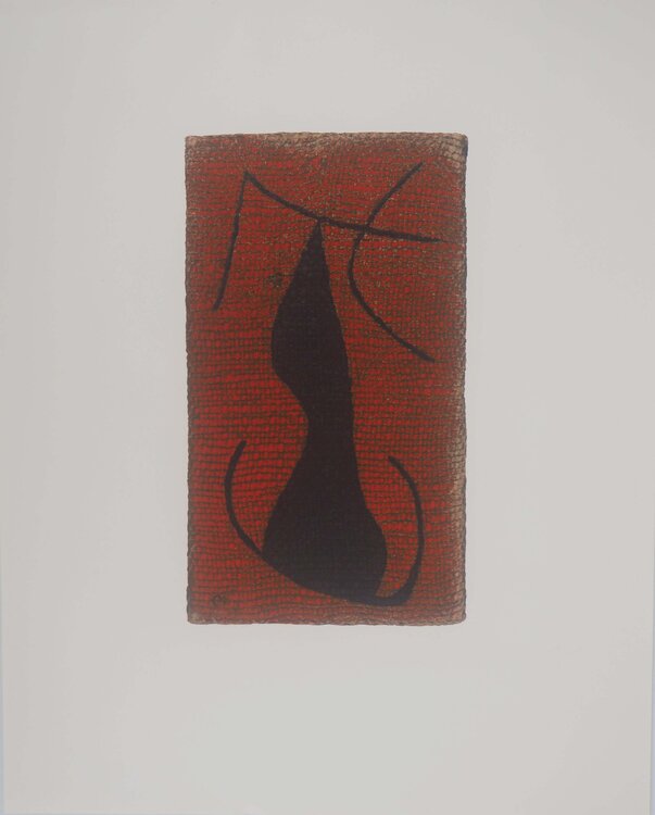Femme allongée Joan Miró