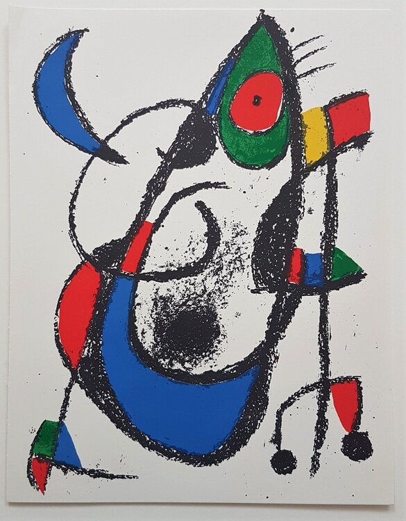 Lithographie Originale XI Joan Miró