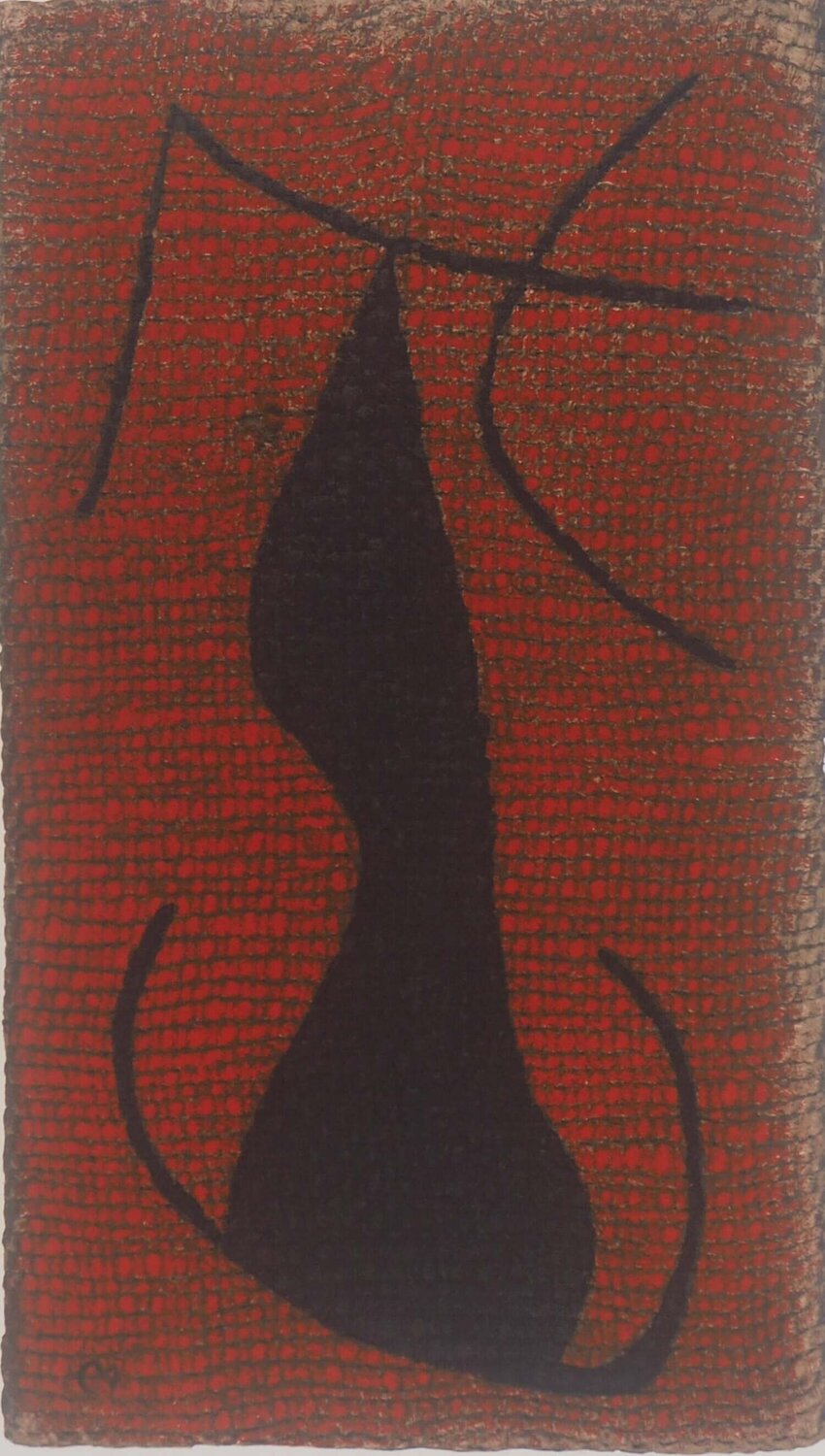 Femme allongée Joan Miró Druck zu verkaufen
