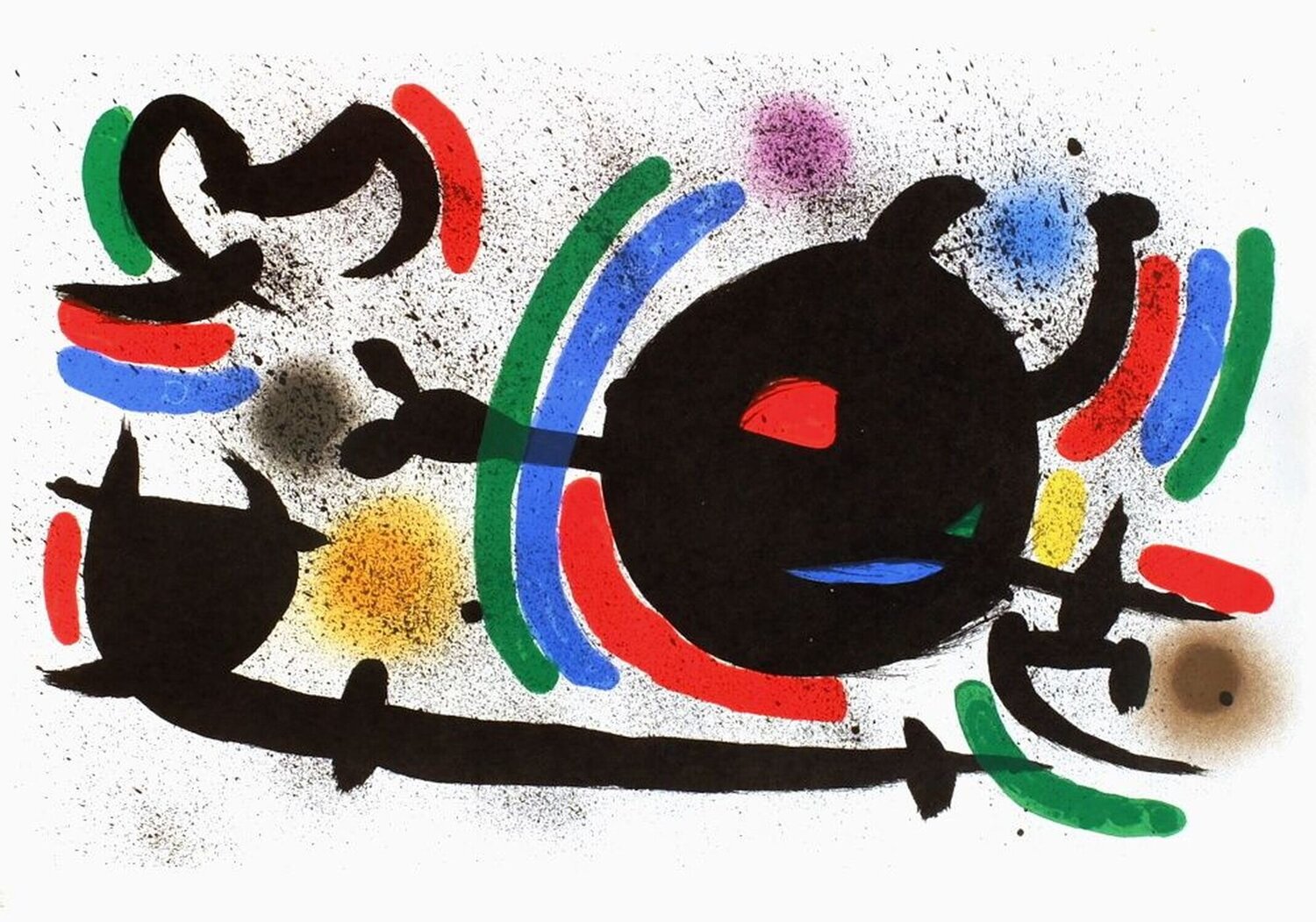 Miro lithographe I-13 Joan Miró