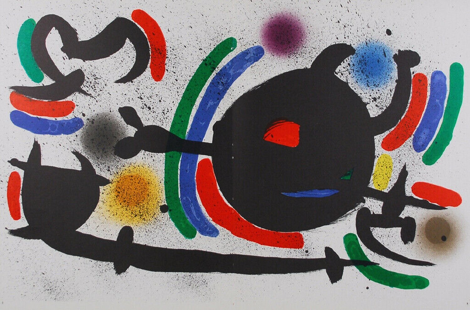 Litografia Originale X Joan Miró