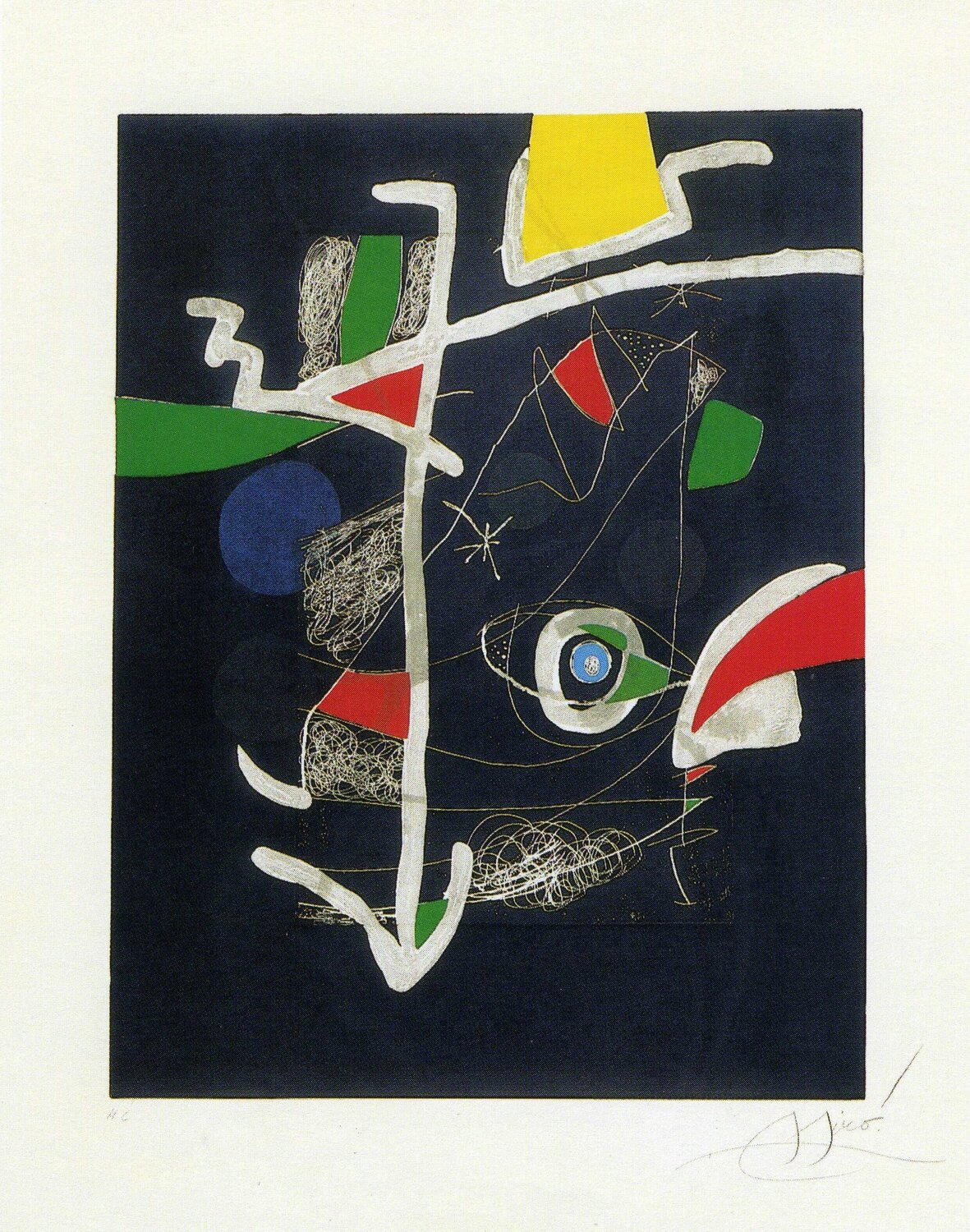 Llibre dels sis sentits VI Joan Miró