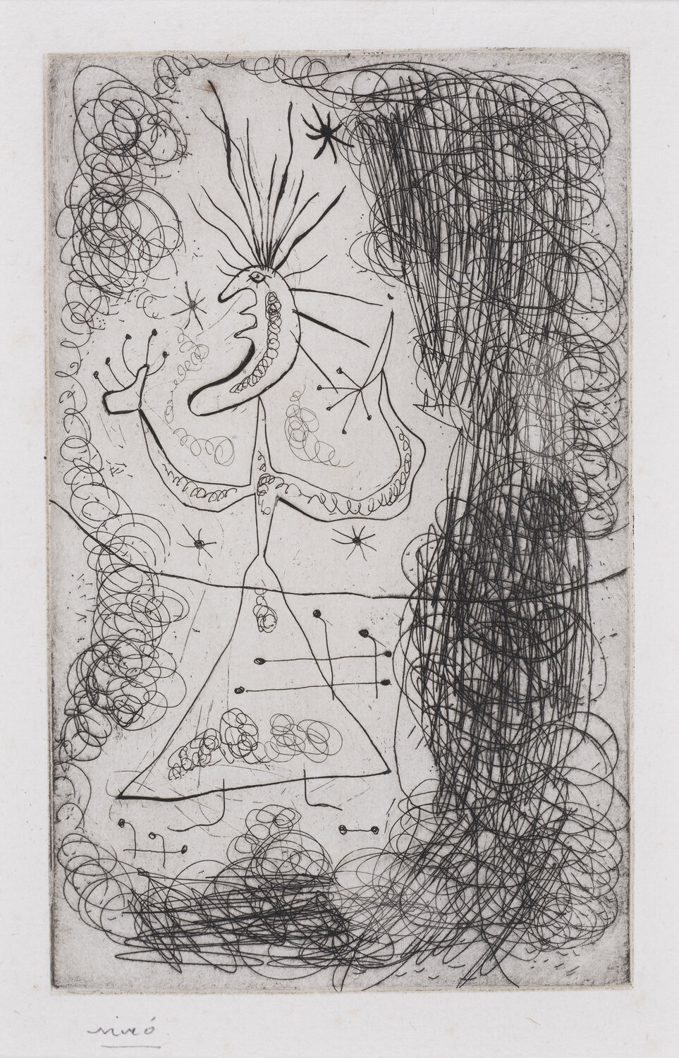 Untitled (from Stephen Spender’s ‘Fraternity’) Joan Miró