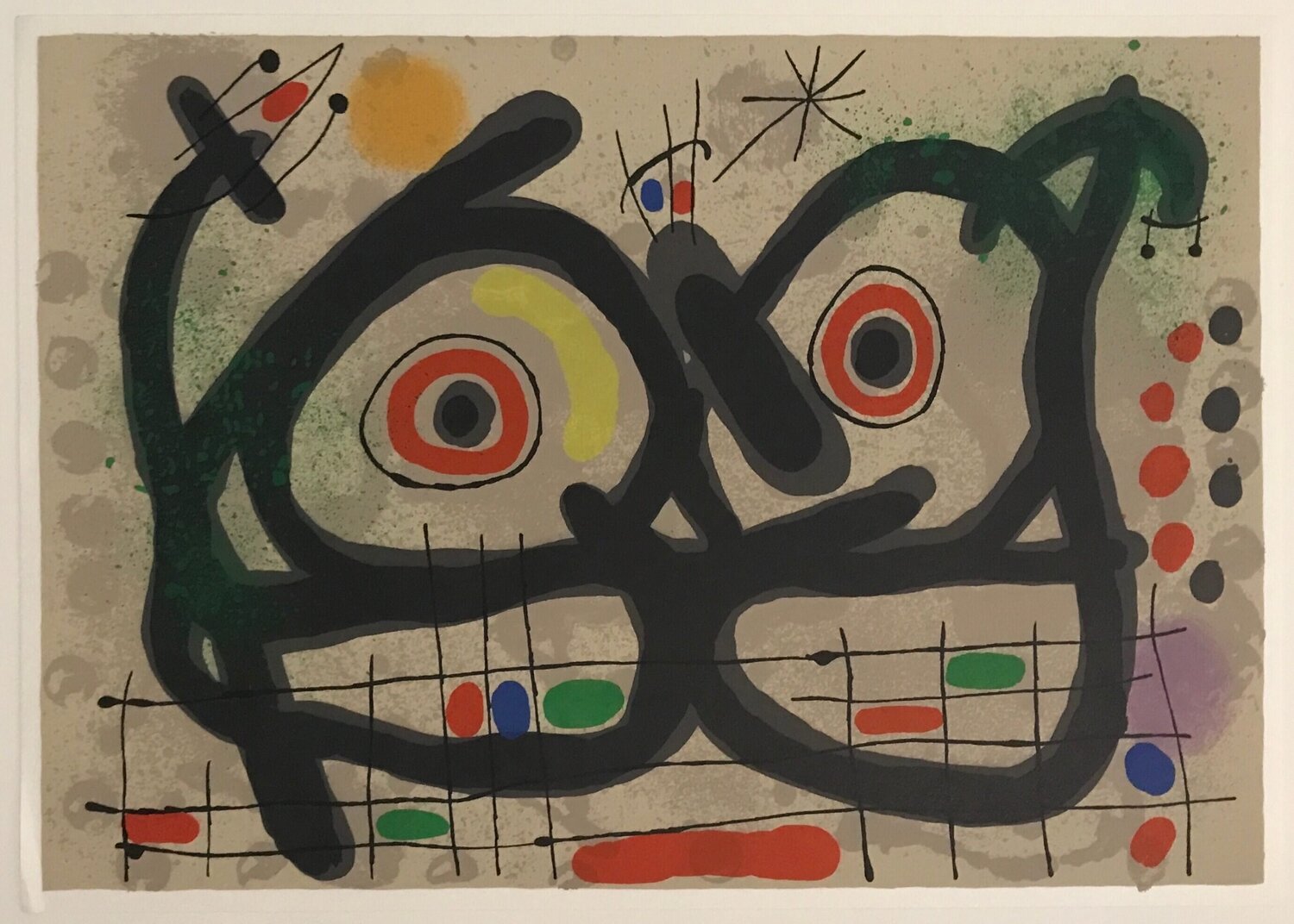 Lezard aux Plumes d'or (M.447) Joan Miró