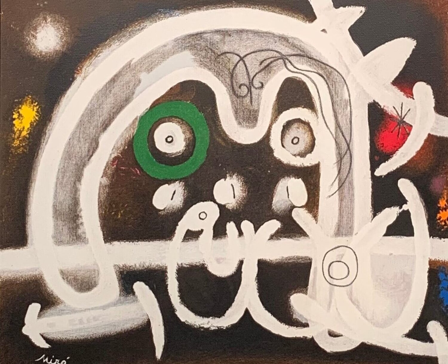 Personnage et Oiseau Joan Miró