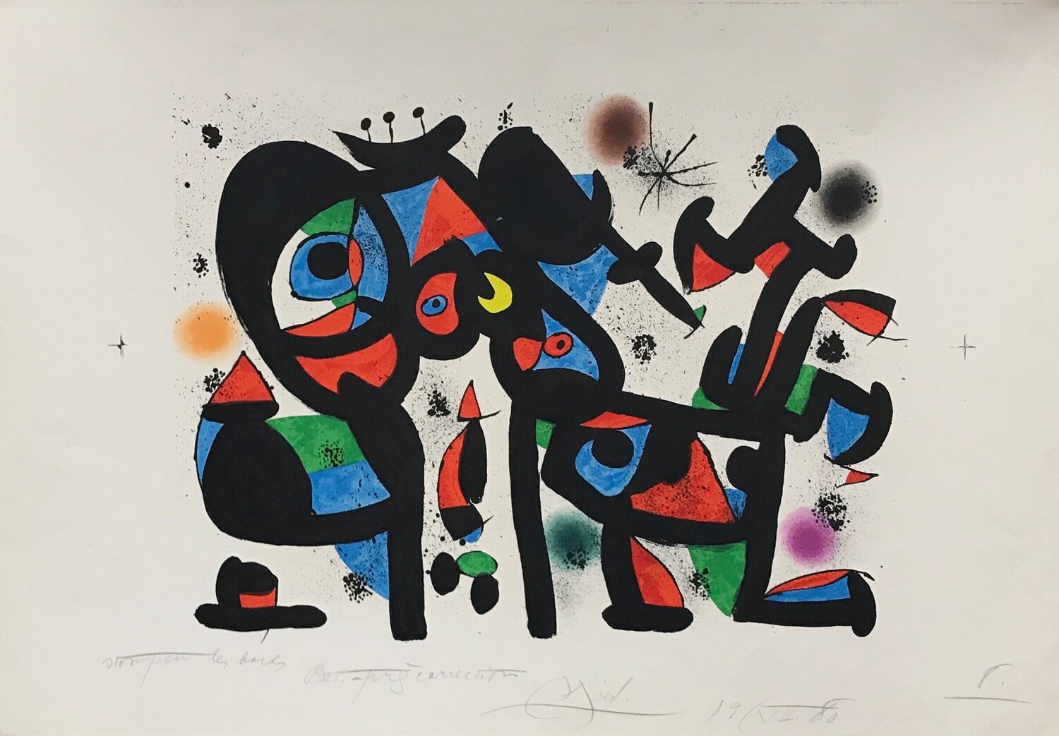 Magie Blanche I Joan Miró