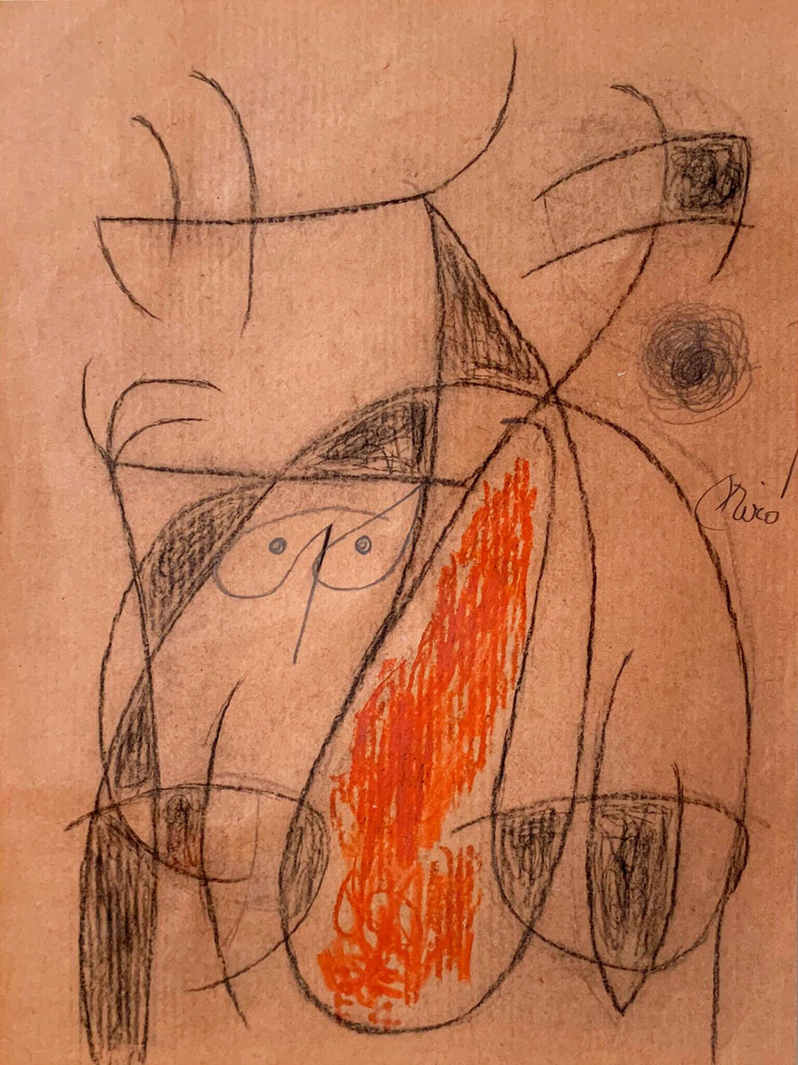 Femme, oiseau Joan Miró