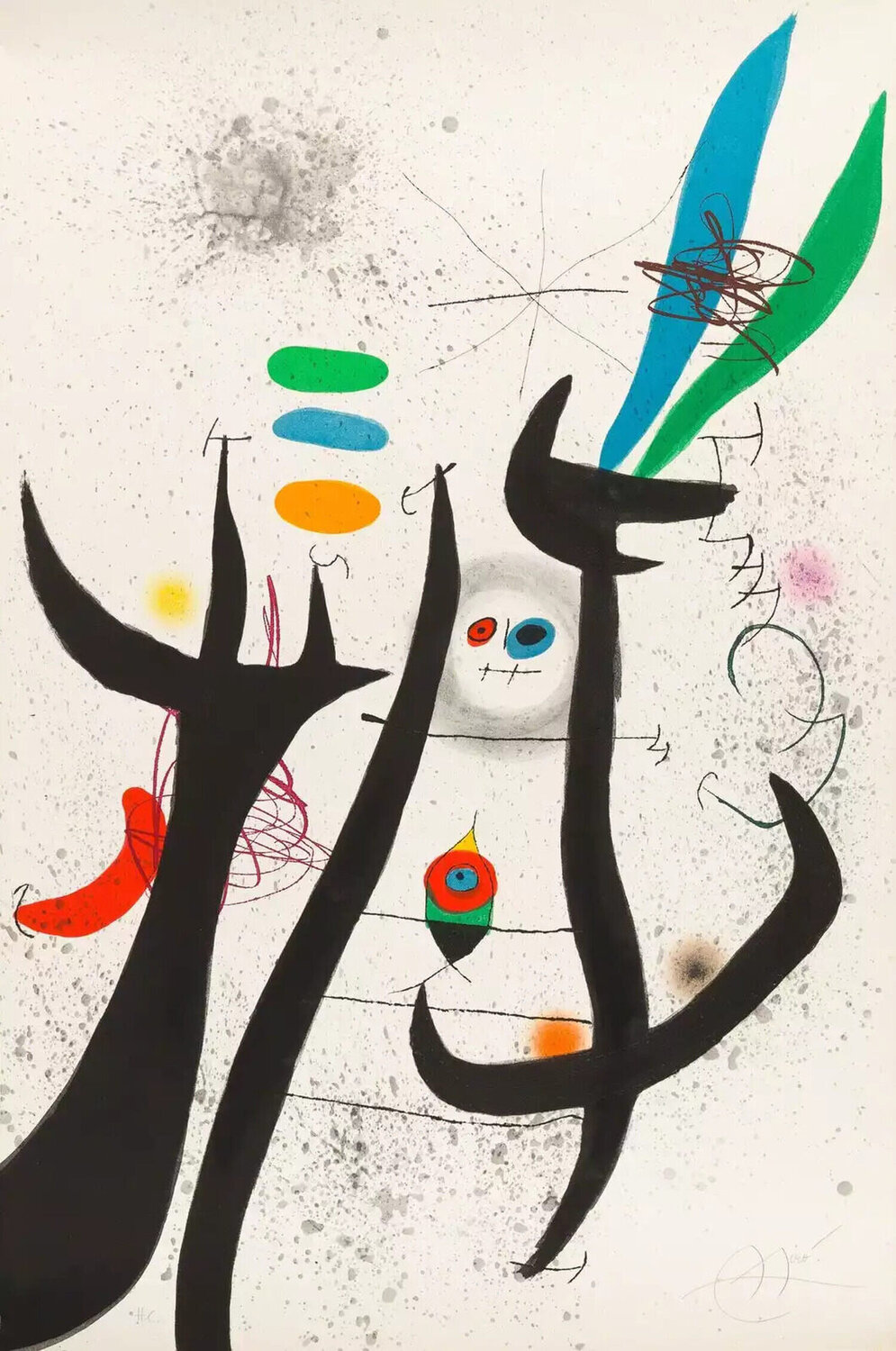 The Tree Like Woman Joan Miró