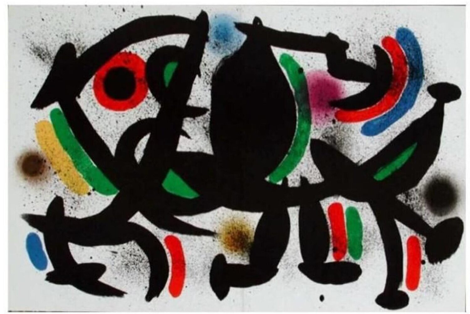 Litografia Original VIII Joan Miró