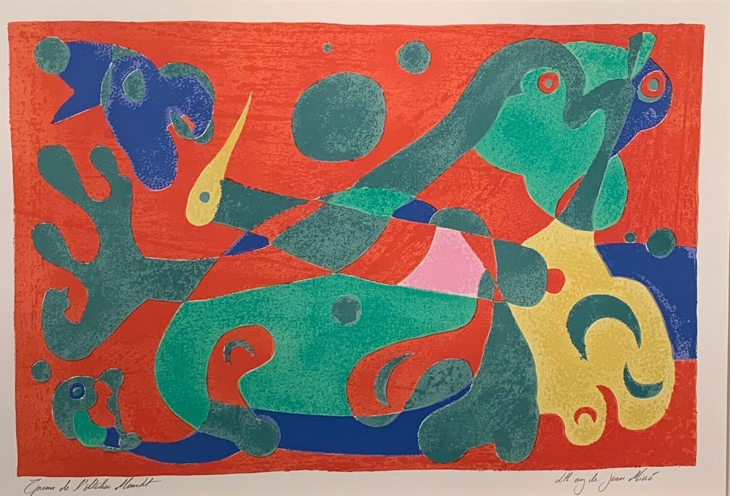Ubu Roi Plate X Joan Miró