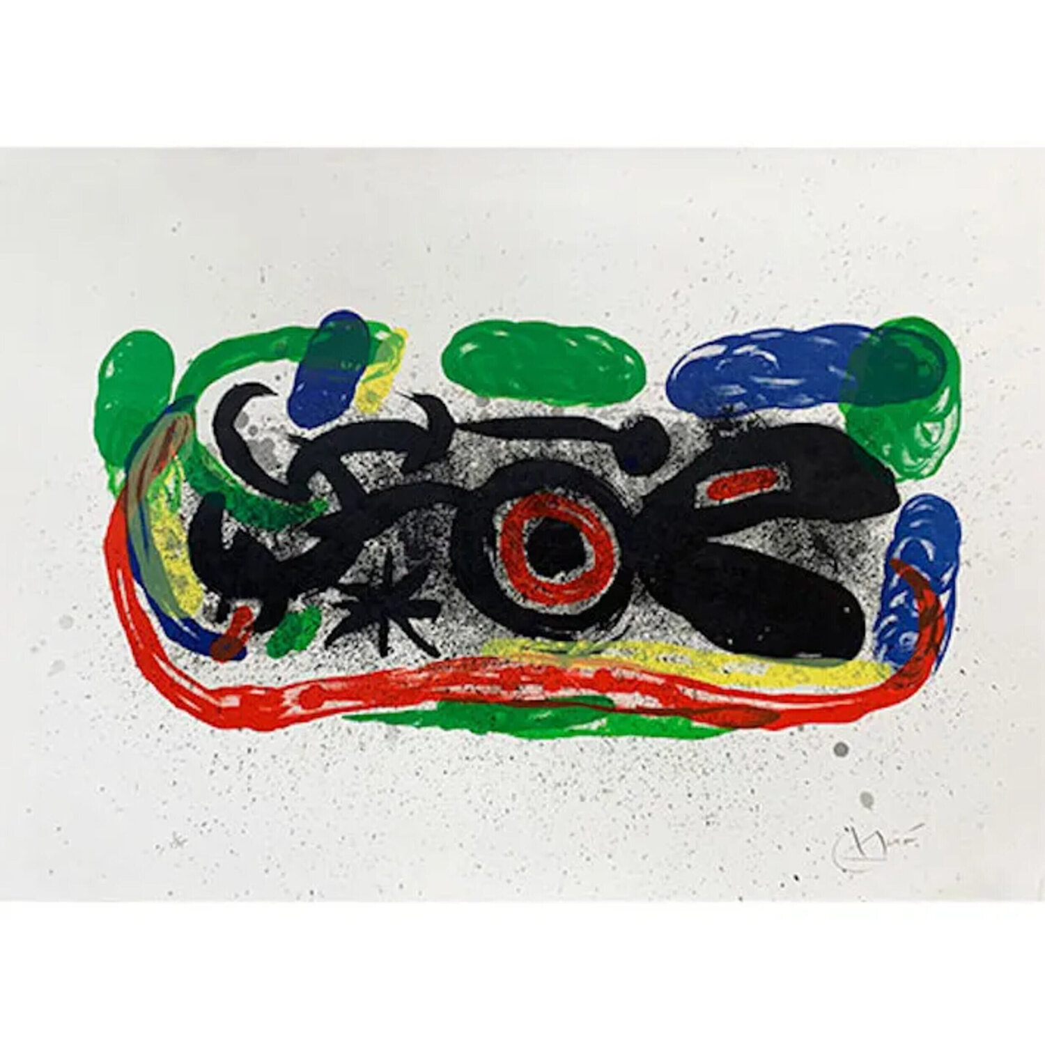 L'oiseau mangeant le feu Joan Miró