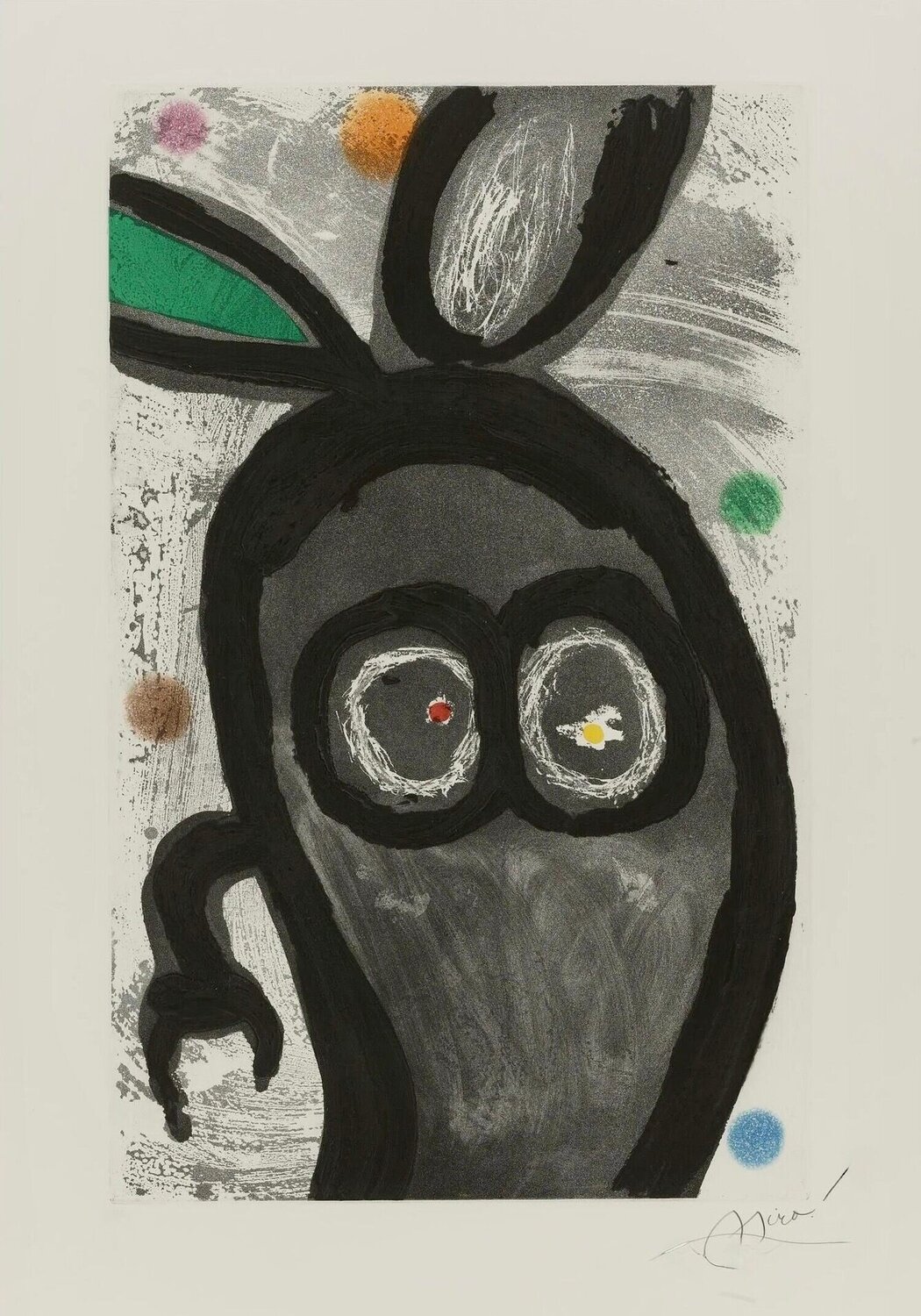 Le Roi des lapins Joan Miró