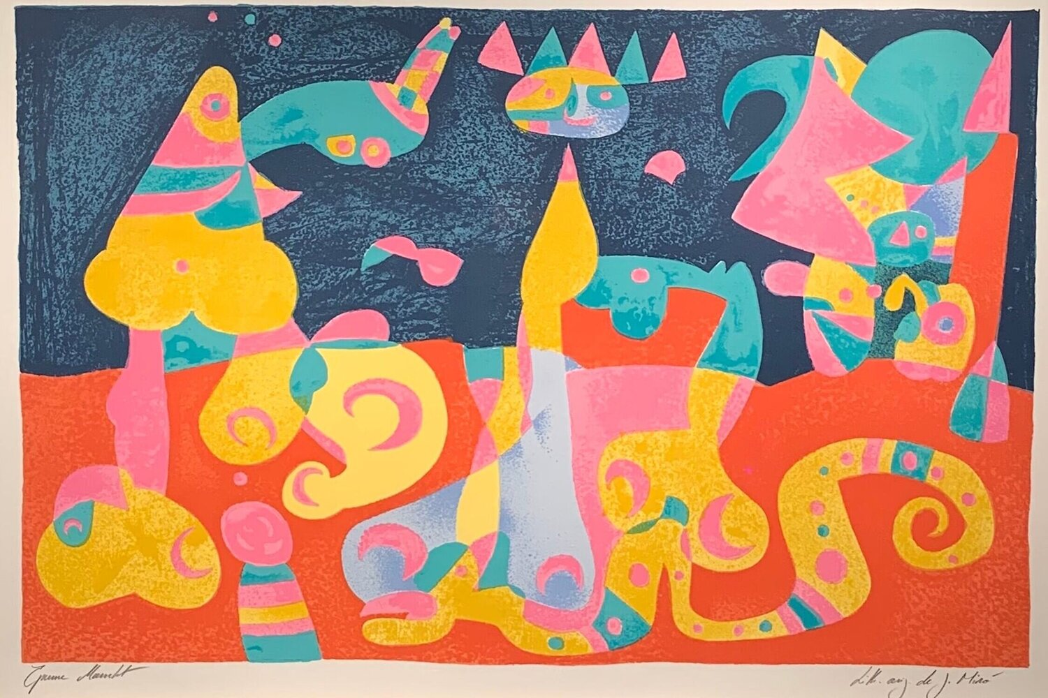 Ubu Roi Plate IV Joan Miró