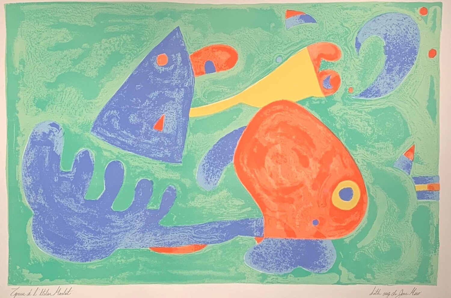 Ubu Roi Plate II Joan Miró