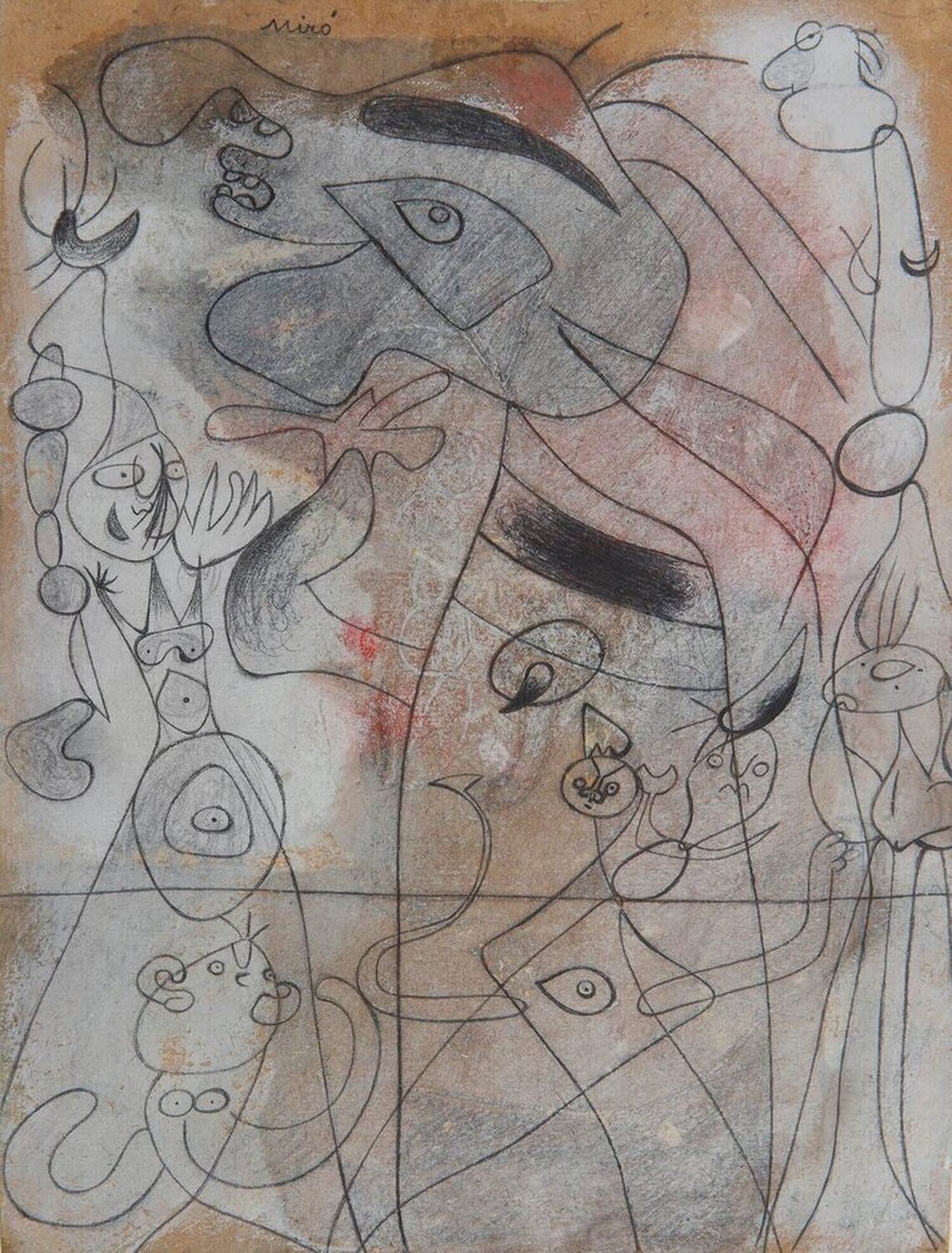 Le numéro de music-hall Joan Miró