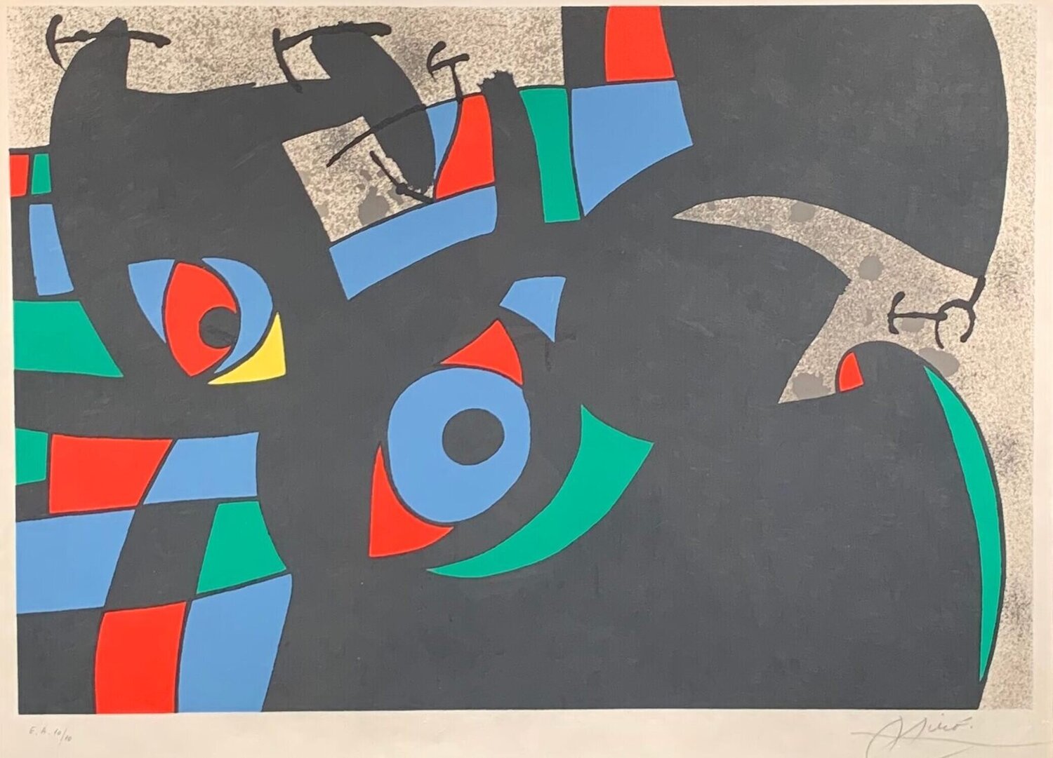 Le Lézard Aux Plumes D'or Joan Miró Druck zu verkaufen