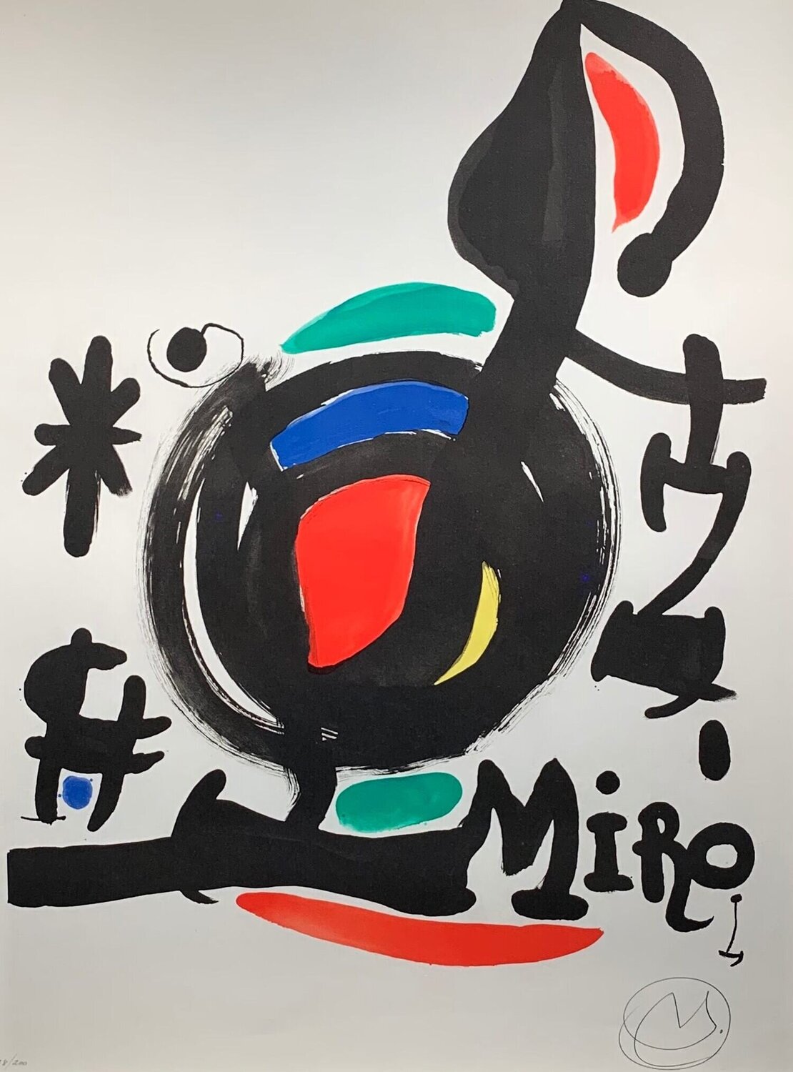 Affiche Pour Les Essencies De La Terra Joan Miró