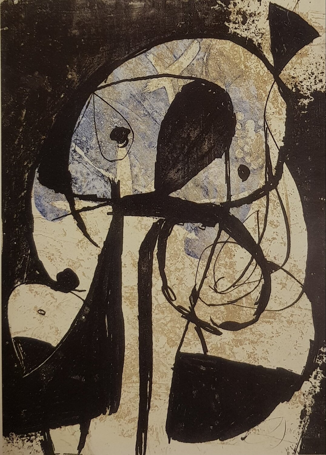 Commedia dell'arte VIII Joan Miró