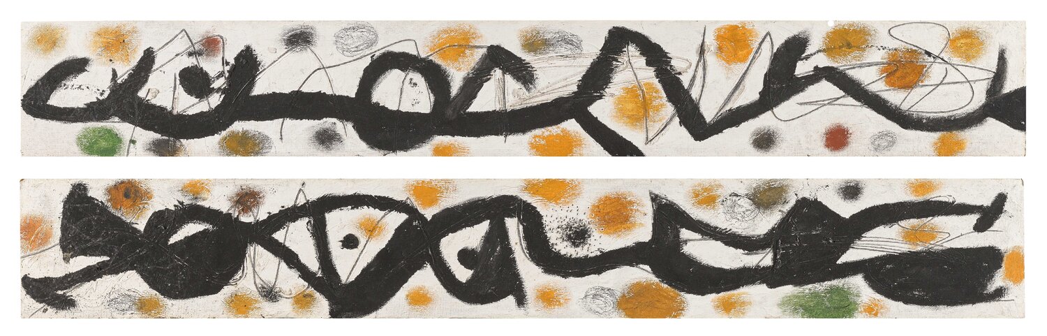 Peinture I et Peinture II Joan Miró Originalgemälde zu verkaufen