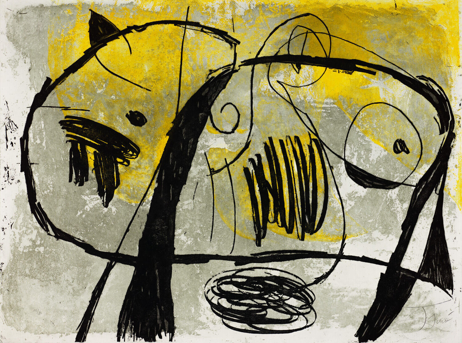 La Commedia Dell'Arte V (D.1110) Joan Miró
