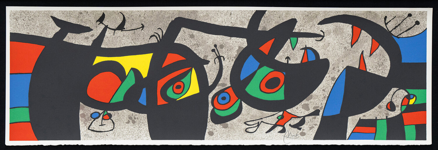 LE LÉZARD AUX PLUMES D'OR (M. 793) Joan Miró Druck zu verkaufen