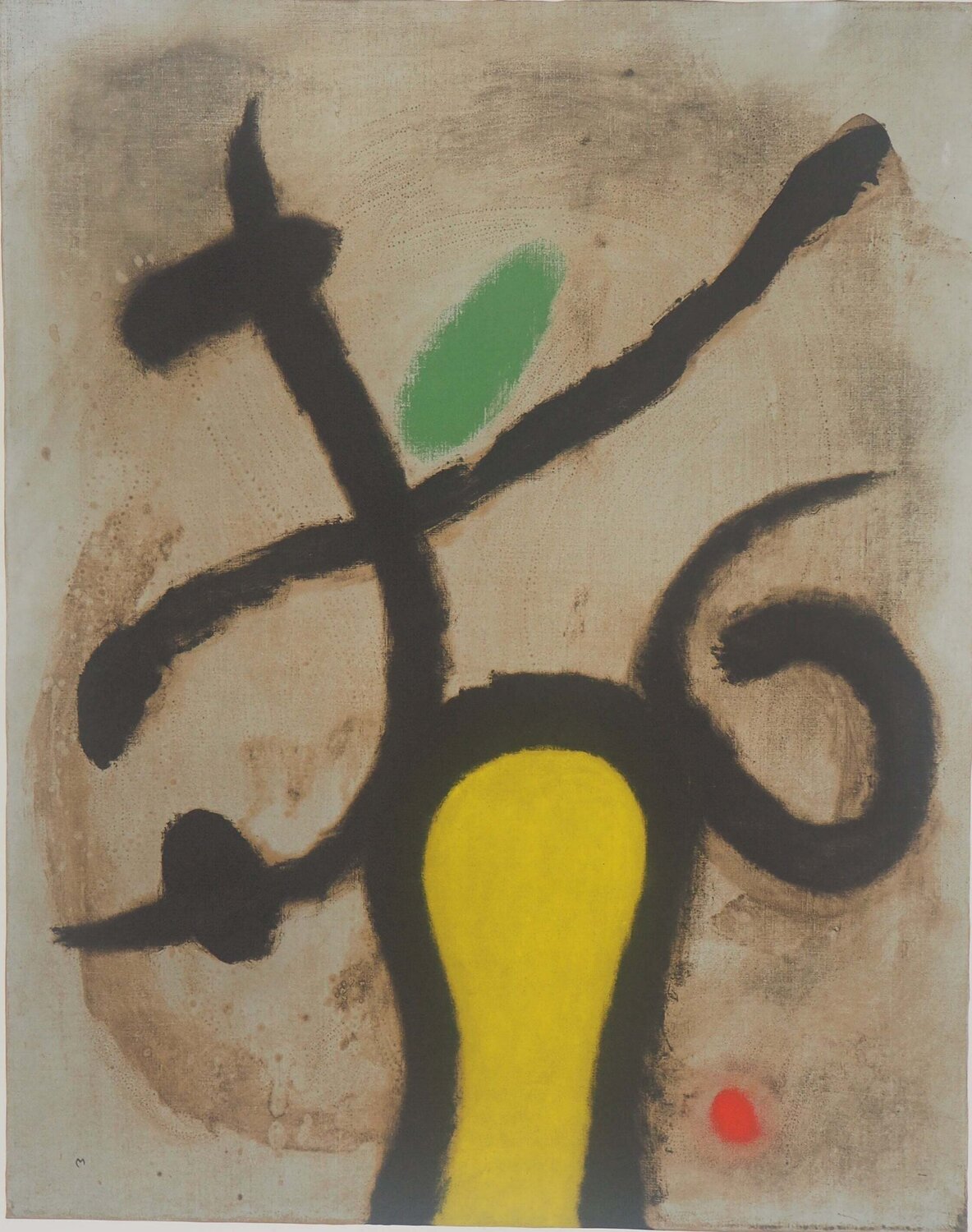 Femme et oiseau Joan Miró