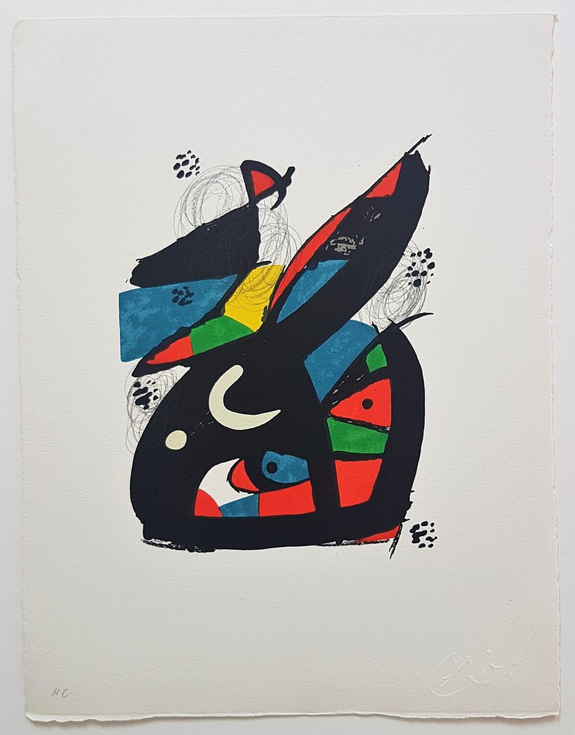 La Mélodie Acide - 13 Joan Miró Print for sale