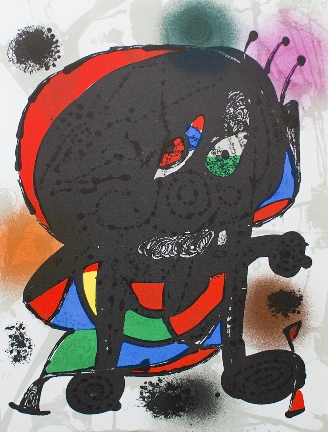 Litografia original III Joan Miró
