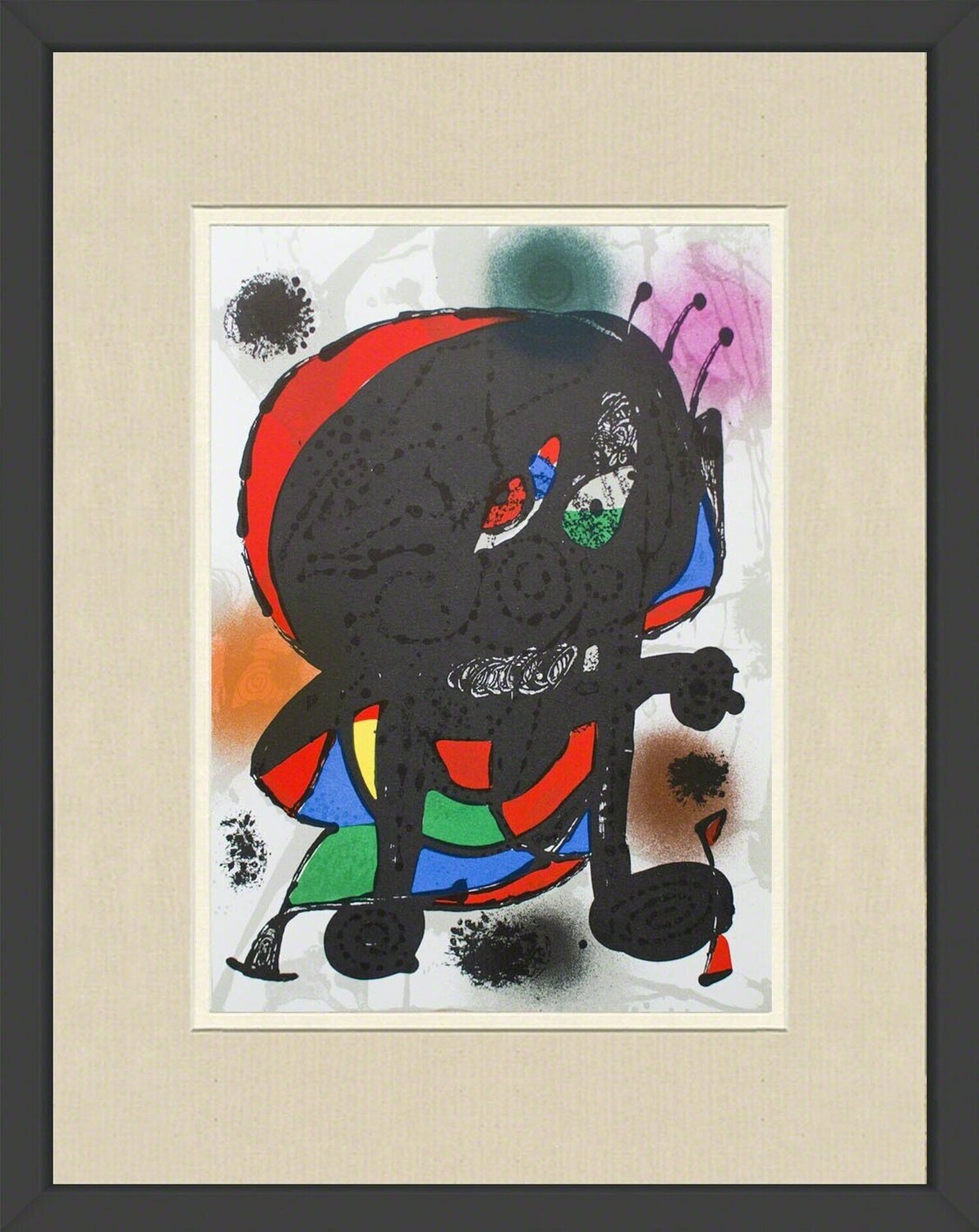 Litografia original III Joan Miró
