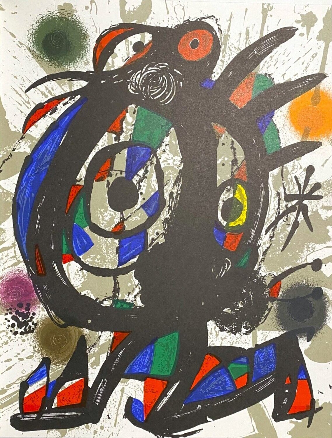 Lithographie originale I Joan Miró