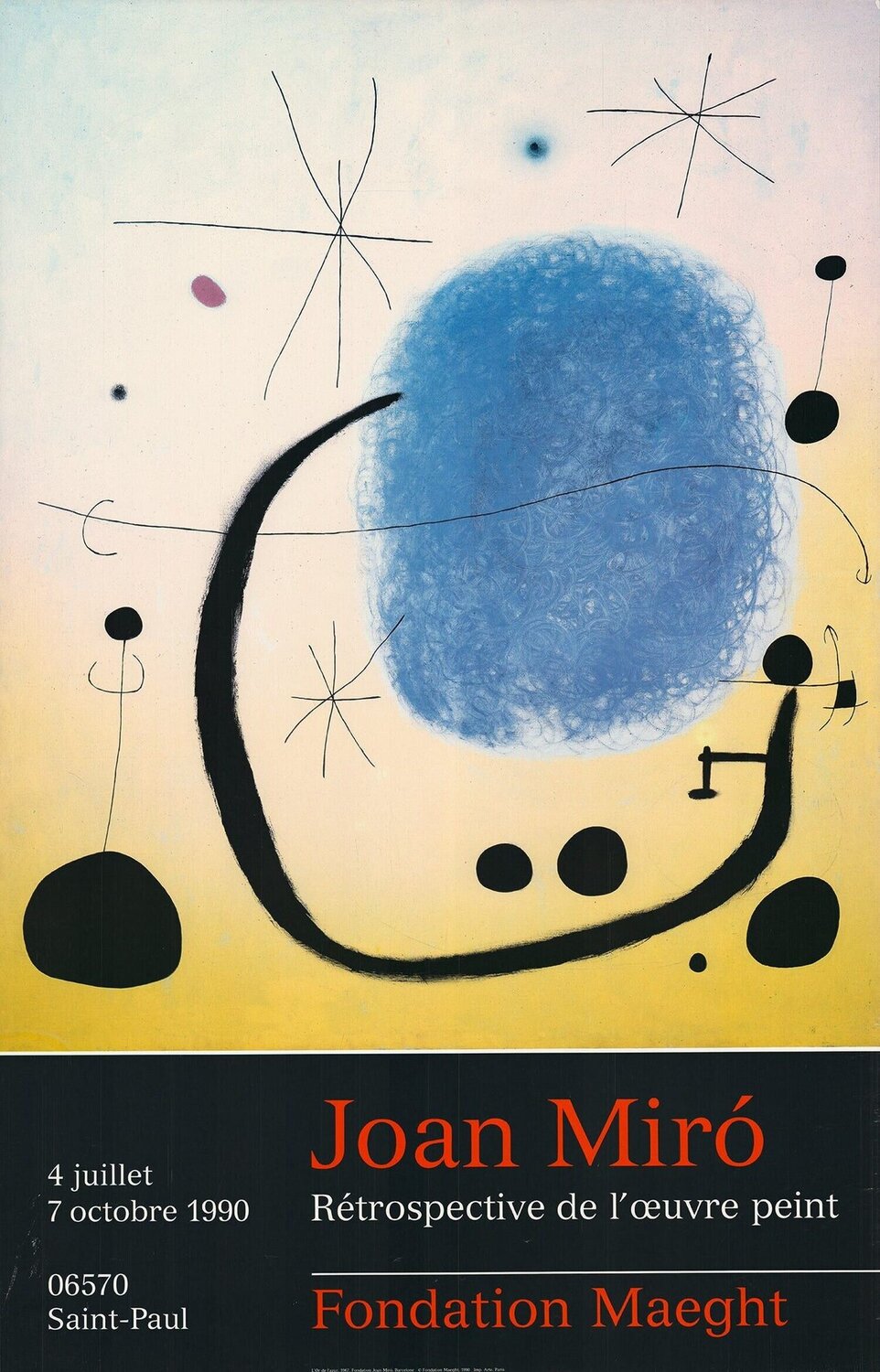 Or De L'Azur, 1967 Joan Miró
