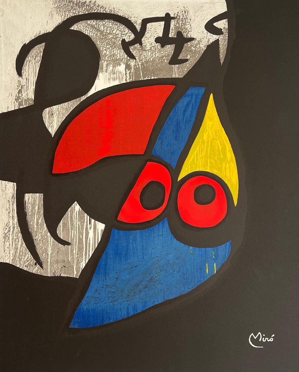 The bird Joan Miró Print for sale