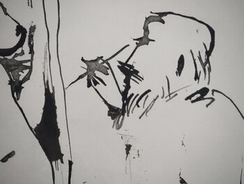 Le jeune artiste by Pablo Picasso (1954) : Print Engraving