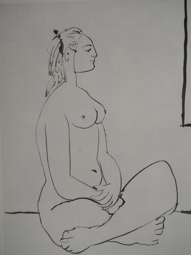 Autoportrait du peintre di Pablo Picasso, Stampa in vendita su Singulart