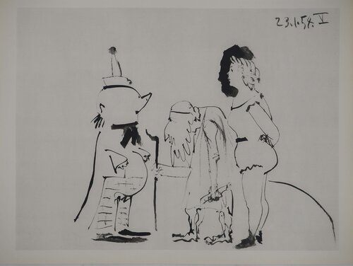 Rencontre surréaliste by Pablo Picasso, Print for Sale on Singulart
