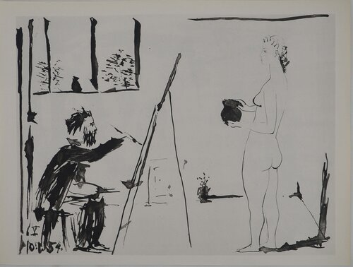 Comédie Humaine, Portrait de la jeune fille de Vallauris, Héliogravure by Pablo Picasso, Print for Sale on Singulart