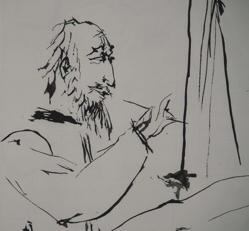Portrait en odalisque van Pablo Picasso, Afdruk te koop op Singulart