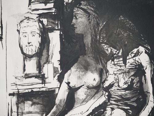 Double nu sensuel van Pablo Picasso, Afdruk te koop op Singulart