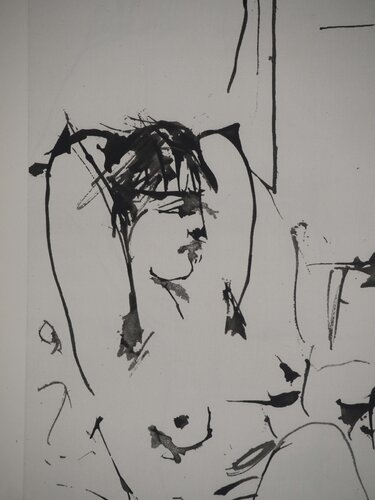 Modèle sur une chaise longue par Pablo Picasso, Édition en vente sur Singulart