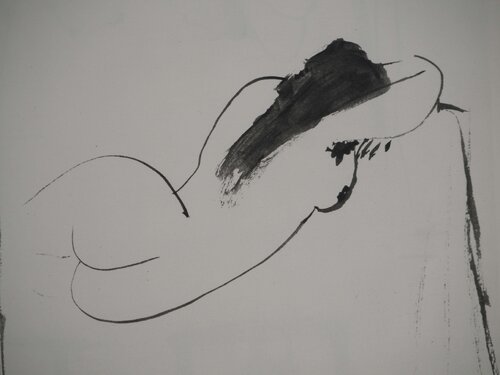L'apprenti et le nu Pablo Picasso