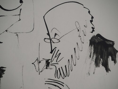 Le moment de création van Pablo Picasso, Afdruk te koop op Singulart