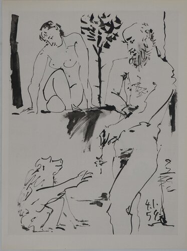 Les amants by Pablo Picasso, Print for Sale on Singulart