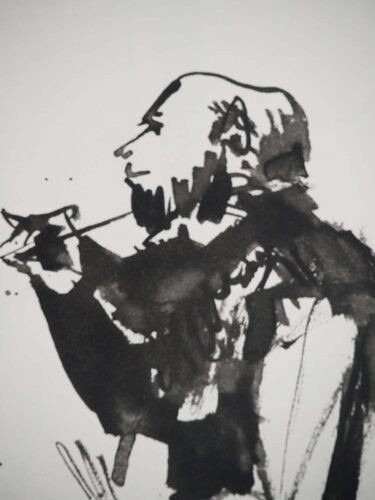 L'artiste à la cape van Pablo Picasso, Afdruk te koop op Singulart