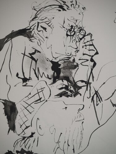 Artiste, modèle et amateur d'art van Pablo Picasso, Afdruk te koop op Singulart