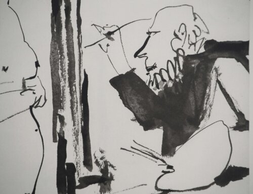 Un moment dans l'atelier van Pablo Picasso, Afdruk te koop op Singulart